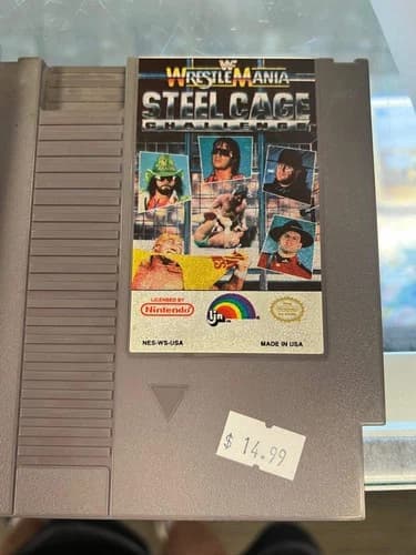 WWF WrestleMania: Steel Cage Challenge - NES N61625