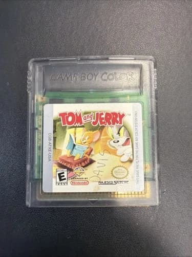 Tom and Jerry 1998 Nintendo Gameboy Color Game ~ Tested