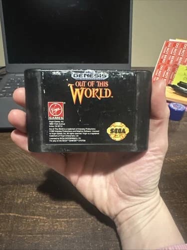 Sega Genesis Game Only Out Of This World