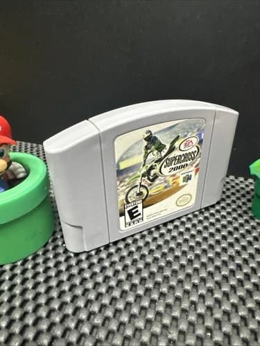 supercross 2000 n64 - Nintendo 64 - Cleaned/tested