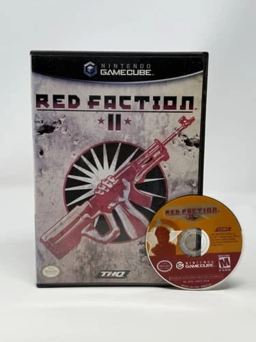 Red Faction II (No Scratches) for Nintendo GameCube *GC* Tested - Ships Same Day