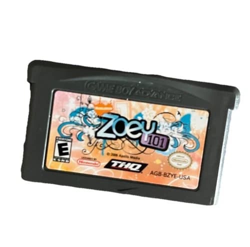 Zoey 101 Nintendo Game Boy Advance 2007 Game Only Tested Working