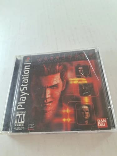 Countdown Vampires PS1 2000 Bandai Complete CIB Tested Manual 2 discs Mature