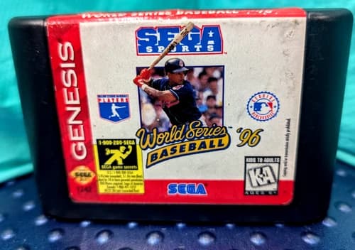 World Series Baseball '96 (Sega Genesis, 1996) – Game Cartridge Only tested