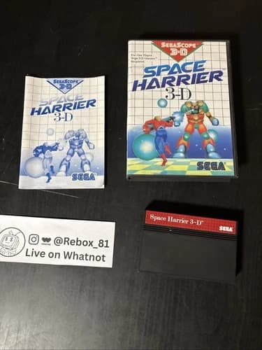 Space Harrier 3-D (Sega Master System, 1988)