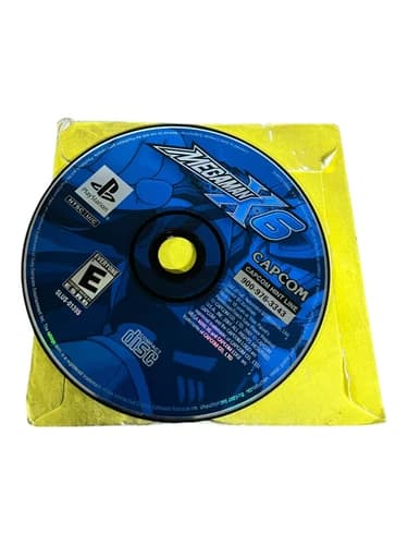 Sony PlayStation 1 PS1 Disc Only Tested Mega Man X6
