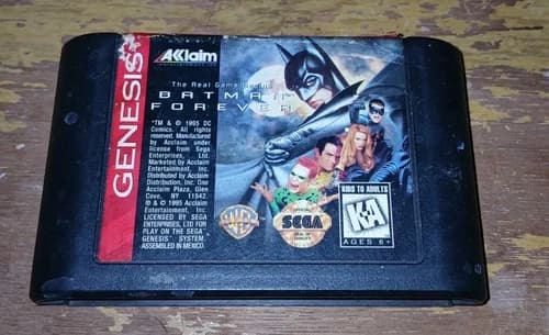 Batman Forever (Sega Genesis, 1995) Cartridge Only