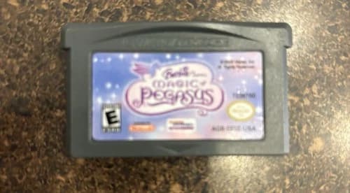 Barbie and the Magic of Pegasus (Nintendo Game Boy Advance 2000) GBA Authentic