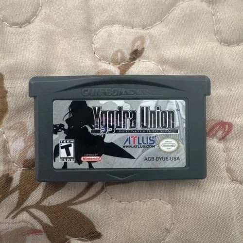 Yggdra Union: We'll Never Fight Alone (Nintendo Gameboy Advance, 2006) Authentic