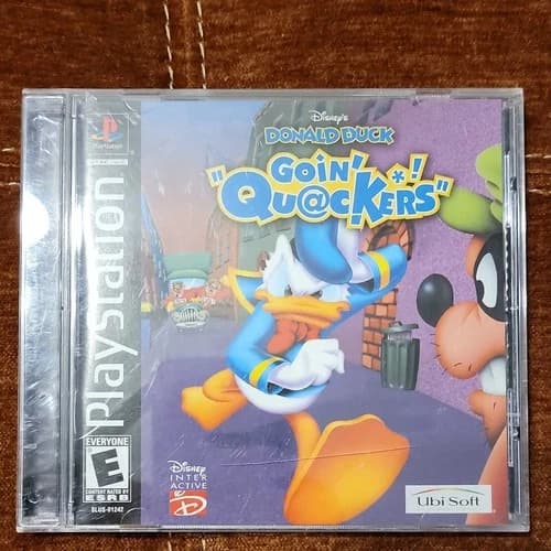 Disney's Donald Duck: Goin' Quackers PlayStation 1 Ubi Soft 2000 Complete