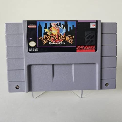 We're Back A Dinosaur's Story Super Nintendo SNES 1993