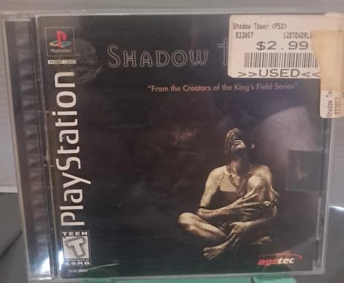 Shadow Tower Sony PlayStation 1, 1999 Complete In Box Tested Works