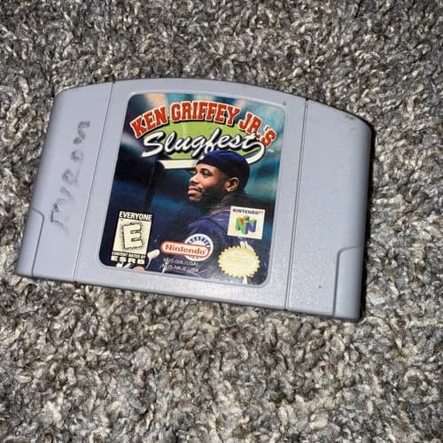 Ken Griffey Jr. Slugfest Nintendo 64 (N64) Cartridge Authentic and Tested