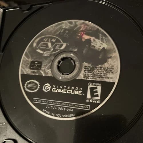 Nintendo GameCube Disc Only Tested 4x4 Evo 2