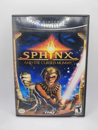 Sphinx and the Cursed Mummy (Nintendo GameCube, 2003) Complete