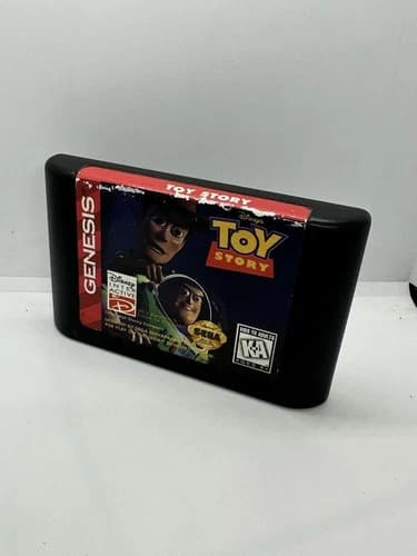 Disney's Toy Story (Sega Genesis, 1995) Authentic Cartridge Only Tested Working