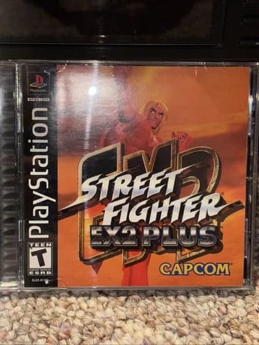 Street Fighter EX2 Plus (Sony PlayStation 1, 2000) Complete Tested w Registrati