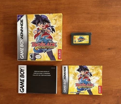 Beyblade: G-Revolution (Nintendo Game Boy Advance GBA) Excellent CIB Complete