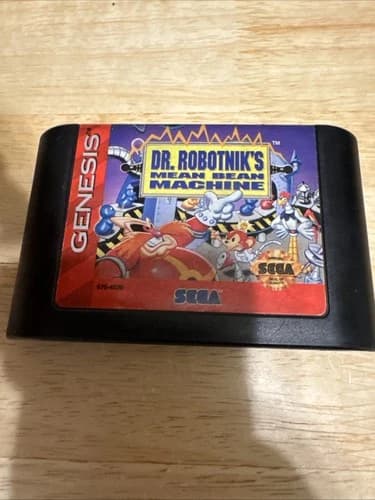 Dr. Robotnik's Mean Bean Machine (Sega Genesis, 1993) Cartridge Only TESTED