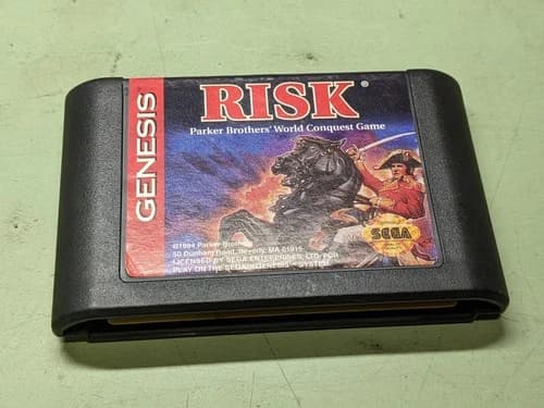 Risk Sega Genesis Cartridge Only
