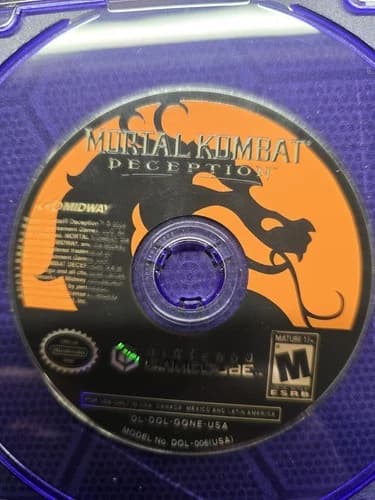 Mortal Kombat Deception (Nintendo Gamecube) DISC ONLY
