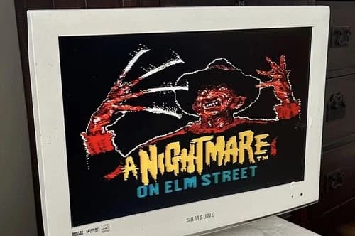 Nightmare On Elm Street (Nintendo NES) Complete in Box/CIB Nice !!!!!!