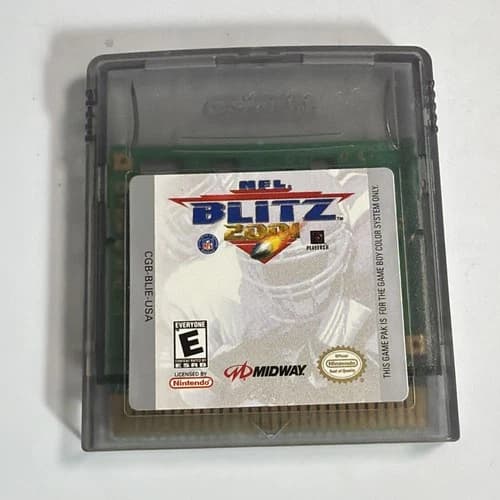 NFL Blitz 2001 Nintendo Game Boy Color TESTED WORKING CARTRIDGE ONLY Clean