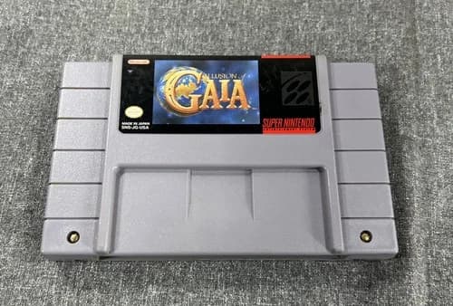 Illusion of Gaia SNES game Cartridge only Super Nintendo Authentic