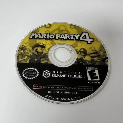 Mario Party 4 (Nintendo Gamecube) - Disc Only, Authentic, Tested