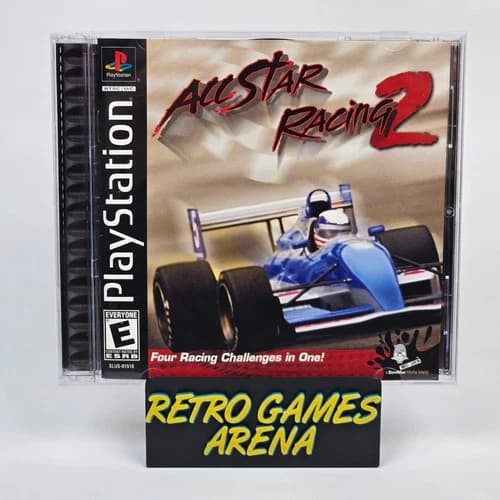 All Star Racing 2 (PlayStation 1 PS1) CIB COMPLETE