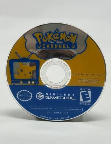 Pokemon Channel Nintendo GameCube Pristine Disc Only Tested Authentic Ships Fast