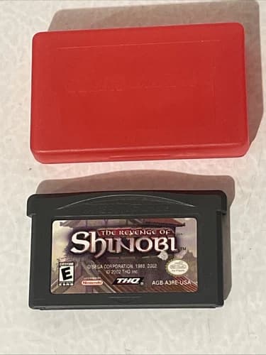 The Revenge of Shinobi (Nintendo Game Boy Advance, 2002) GBA Cart Only