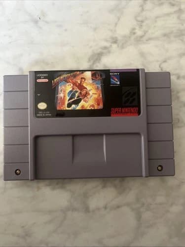Last Action Hero Super Nintendo SNES Tested And Working Cartridge Only Vintage