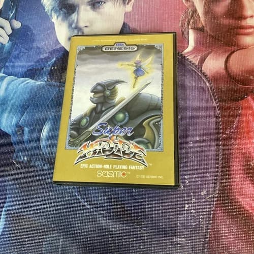 * Super Hydlide (Sega Genesis, 1990) Complete CIB