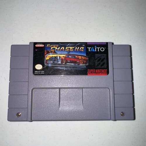 Super Chase H.Q (Super Nintendo, SNES 1993) Authentic Game Cartridge Tested’