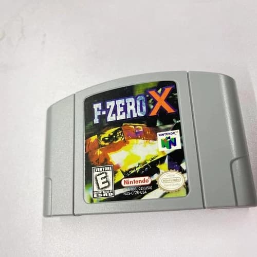 F-Zero X - Nintendo 64 (N64) Collector's item Mint condition Tested and working
