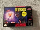 Out Of This World - Nintendo SNES - CIB - Very Good