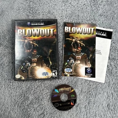 Nintendo GameCube Blowout 2003 Complete Tested Working Great Shape!