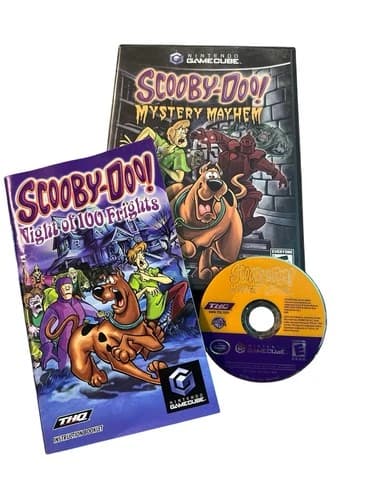 Scooby-Doo Mystery Mayhem (Nintendo GameCube, 2004) Complete With Manual Tested
