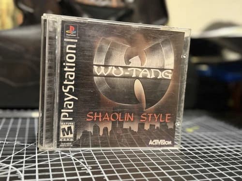 Wu Tang Shaolin Style PlayStation 1 PS1 Complete Manual Registration Method