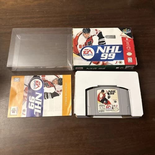 NHL 99 (Nintendo N64) Complete W Reg - Tested - Authentic