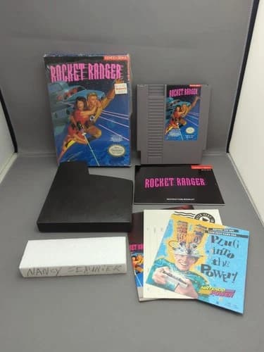 * Rocket Ranger (Nintendo NES, 1990) Complete CIB