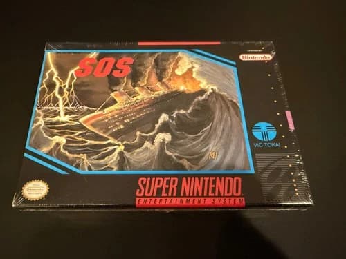 SOS by Vic Tokai SNES (Super Nintendo Entertainment System, 1994)