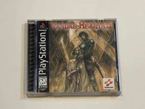 Vandal Hearts II 2 Sony PlayStation 1 PS1 1999 CIB Complete W Manual - Tested