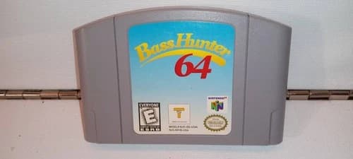 Bass Hunter 64 Fishing Nintendo 64 1999 N64 Cartridge Only Tested and Works