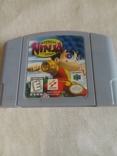 Very Rare and Authentic. Mystical Ninja Starring Goemon. Nintendo 64. N64