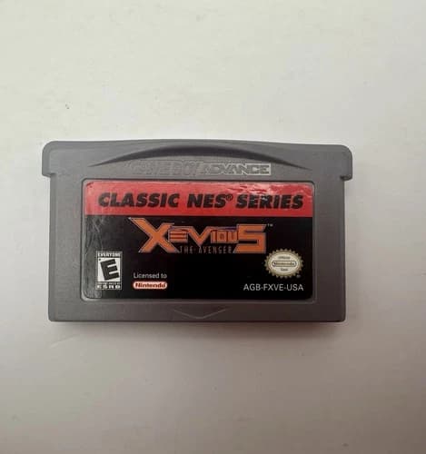 Xevious The Avenger Nintendo Gameboy Advance GBA Cartridge Classic NES Series