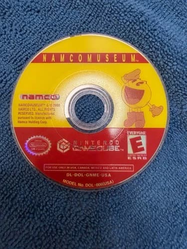 Namco Museum for Nintendo Gamecube Disc Only