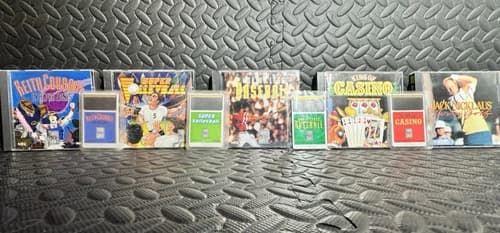 TurboGrafx-16 Game Lost of 5 - Keith Courage, Super Volleyball, King of Casino..