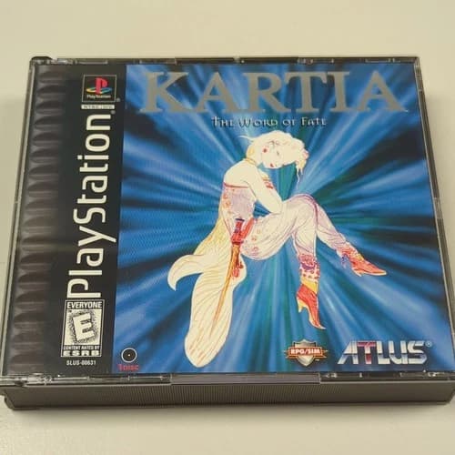 Kartia: The Word of Fate (Sony PlayStation 1, 1998) CIB